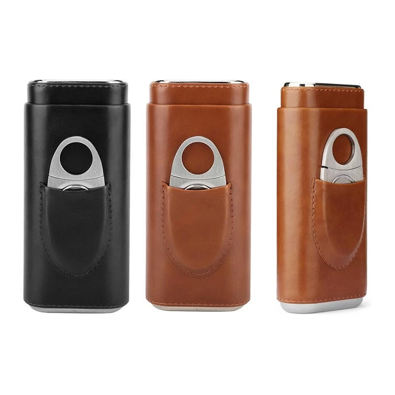 Natural Wood Cigar Tube 3 Natural Wood Cigar Tube