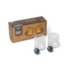 Cocktail Tumbler And Whiskey Stones Set -Bar Supply Store QPic 184