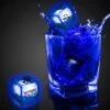 Pad Printed Blue Liquid Activated Light Up Ice Cube
