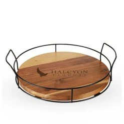 Modern Manor Acacia Cocktail Tray By Twine Living