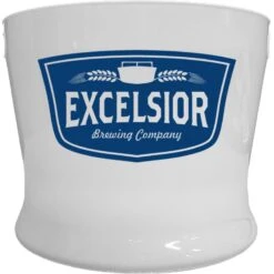 Plastic Beer Bucket In Blue, Red Or White
