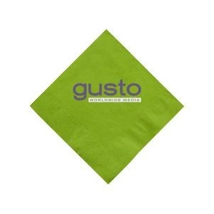 Beverage Napkin - Light Green - Tradition 3 Beverage Napkin - Light Green - Tradition