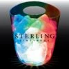 125 Oz. Light-Up Styrene Champagne Bucket -Bar Supply Store QPic 260