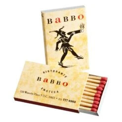 Thin Tiffany Specialty Matchbox 18-19 Matchsticks (2-inch)