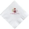Luncheon Napkin - White - Digital -Bar Supply Store QPic 293