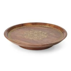 Lenox® Global Tapestry Wood Lazy Susan