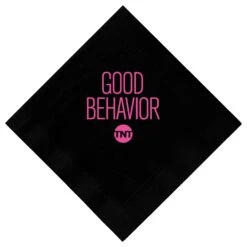 Luncheon Napkin - Black - Tradition