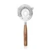 Cocktail Strainer With Acacia Handle By True -Bar Supply Store QPic 354