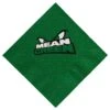 Luncheon Napkin - Green - Tradition -Bar Supply Store QPic 360