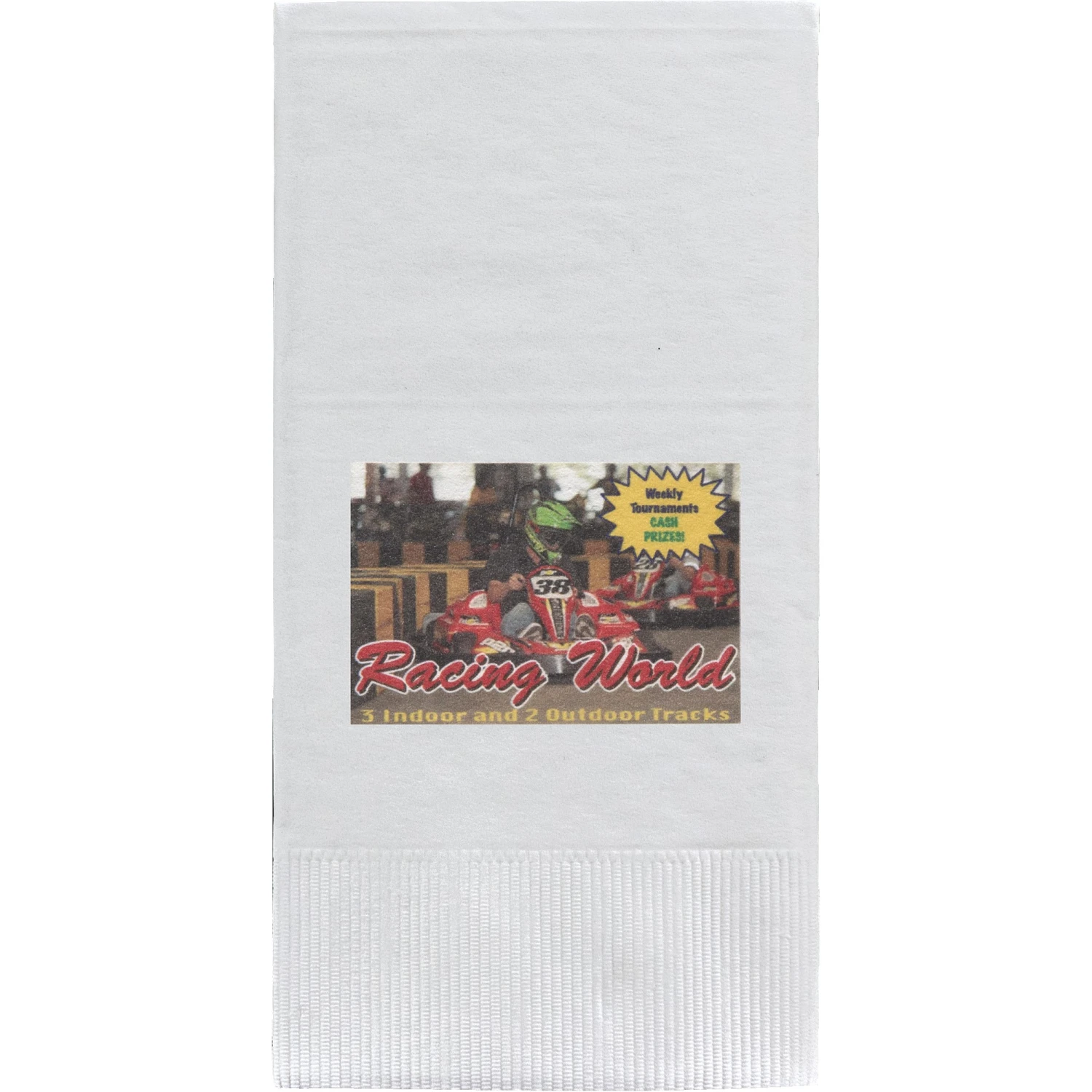 Dinner Napkin - White - Digital 3 Dinner Napkin - White - Digital