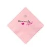 Beverage Napkin - Pink - Tradition -Bar Supply Store QPic 380