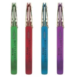 Truetap™ Metallic Green Double Hinged Corkscrew - Bulk