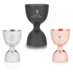 Warren: Gunmetal Black Canterbury Jigger (Viski)