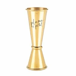 Belmont™ Large Japanese Style Gold "Makoto" Jigger