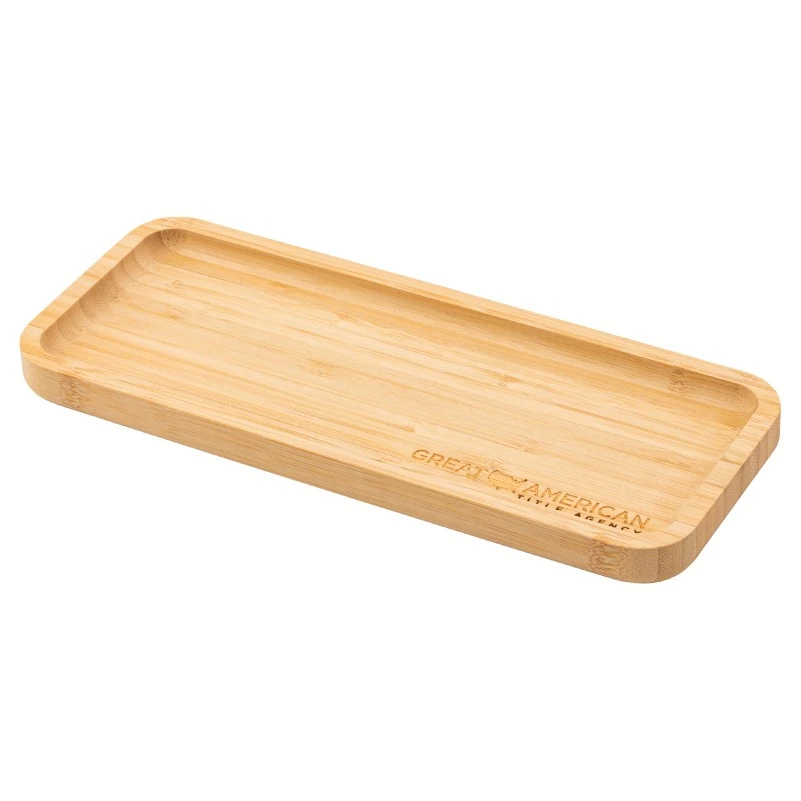 Rectangular Bamboo Serving Tray 3 Rectangular Bamboo Serving Tray