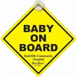 Diamond Shaped Window Sign