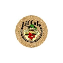 Circle Cork Coaster 3"