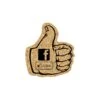 5" Standard Cork Thumbs Up Coaster -Bar Supply Store QPic 549