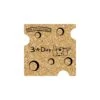 5" Standard Cork Swiss Cheese Coaster -Bar Supply Store QPic 555