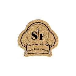 5" Standard Cork Chef Hat Coaster