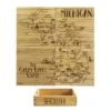 Michigan Puzzle Coaster Set -Bar Supply Store QPic 565