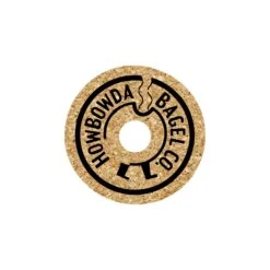 5" Standard Cork Donut Coaster