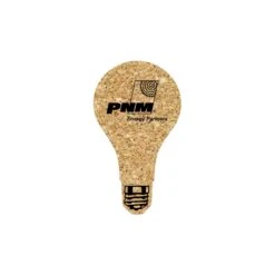 5" Standard Cork Light Bulb Coaster