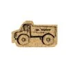 5" Standard Cork Dump Truck Coaster 2 5" Standard Cork Dump Truck Coaster -Bar Supply Store QPic 591