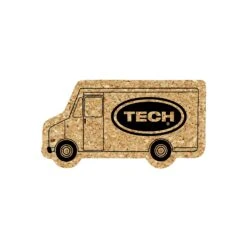 5" Standard Cork Box Truck Coaster