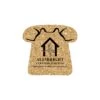 4" Econo Cork Telephone Cork Coaster
