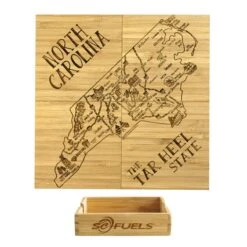 North Carolina Puzzle Coaster Set