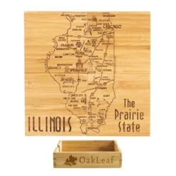 Illinois Puzzle Coaster Set