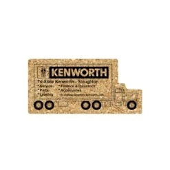 5" Standard Cork Tractor Trailer Coaster
