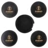 Benson Bonded Leather Coasters: 4 Piece Set In Holder 2 Benson Bonded Leather Coasters: 4 Piece Set In Holder -Bar Supply Store QPic 649