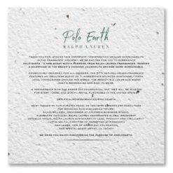 6" Seed Paper Square Coaster