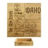 Idaho Puzzle Coaster Set 1 Idaho Puzzle Coaster Set -Bar Supply Store QPic 691