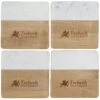 Marble And Bamboo Coaster Set -Bar Supply Store QPic 695