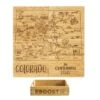 Colorado Puzzle Coaster Set 2 Colorado Puzzle Coaster Set -Bar Supply Store QPic 704