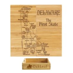 Delaware Puzzle Coaster Set