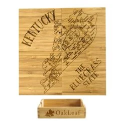 Kentucky Puzzle Coaster Set