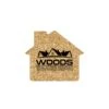 4" Econo Cork House Coaster -Bar Supply Store QPic 728