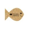 5" Standard Cork Fish Coaster -Bar Supply Store QPic 730