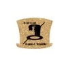 6" Jumbo/King Cork Top Hat Coaster -Bar Supply Store QPic 735