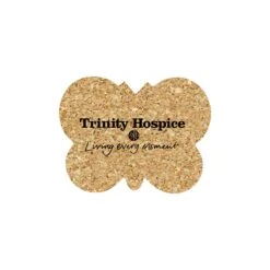 5" Standard Cork Butterfly Coaster