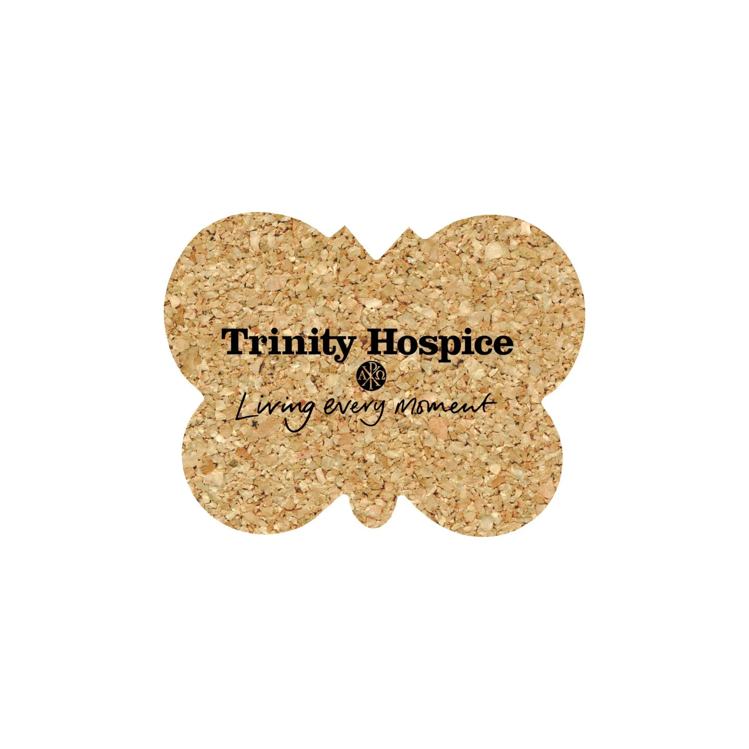 5" Standard Cork Butterfly Coaster 3 5" Standard Cork Butterfly Coaster