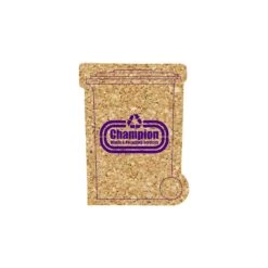 5" Standard Cork Recycling Bin Coaster
