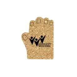6" Jumbo/King Hand Cork Coaster