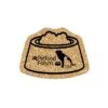 5" Standard Cork Pet Dish Coaster -Bar Supply Store QPic 752