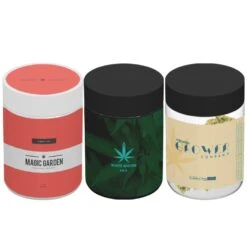 4 Oz. Custom Glass Jar W/Label