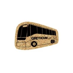 5" Standard Cork Bus Coaster